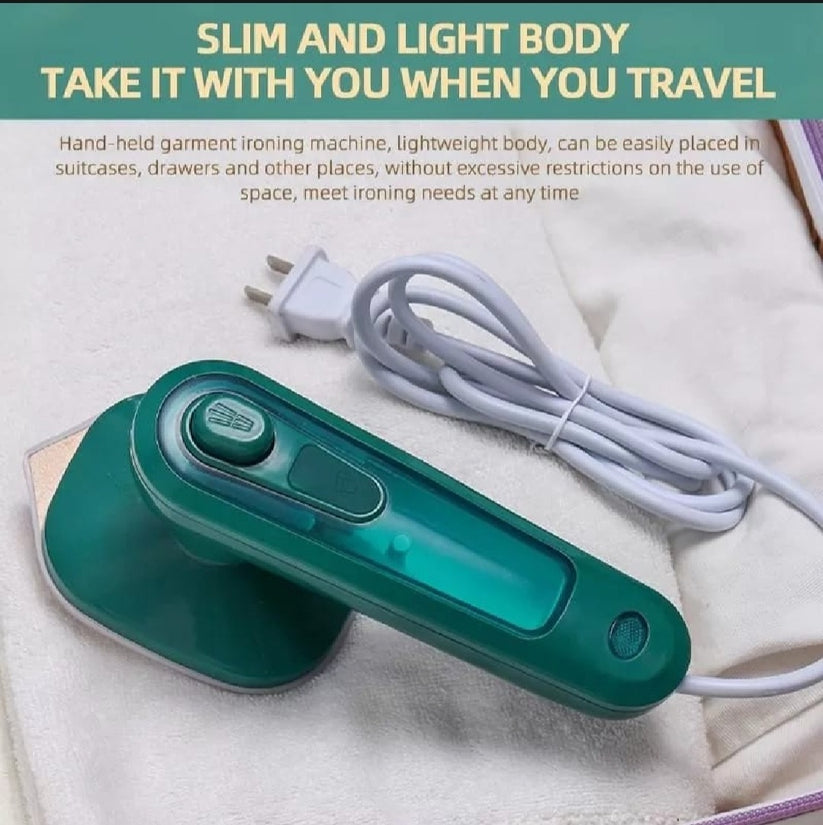 Portable Micro Steam Iron ā Compact Handheld Garment Steamer