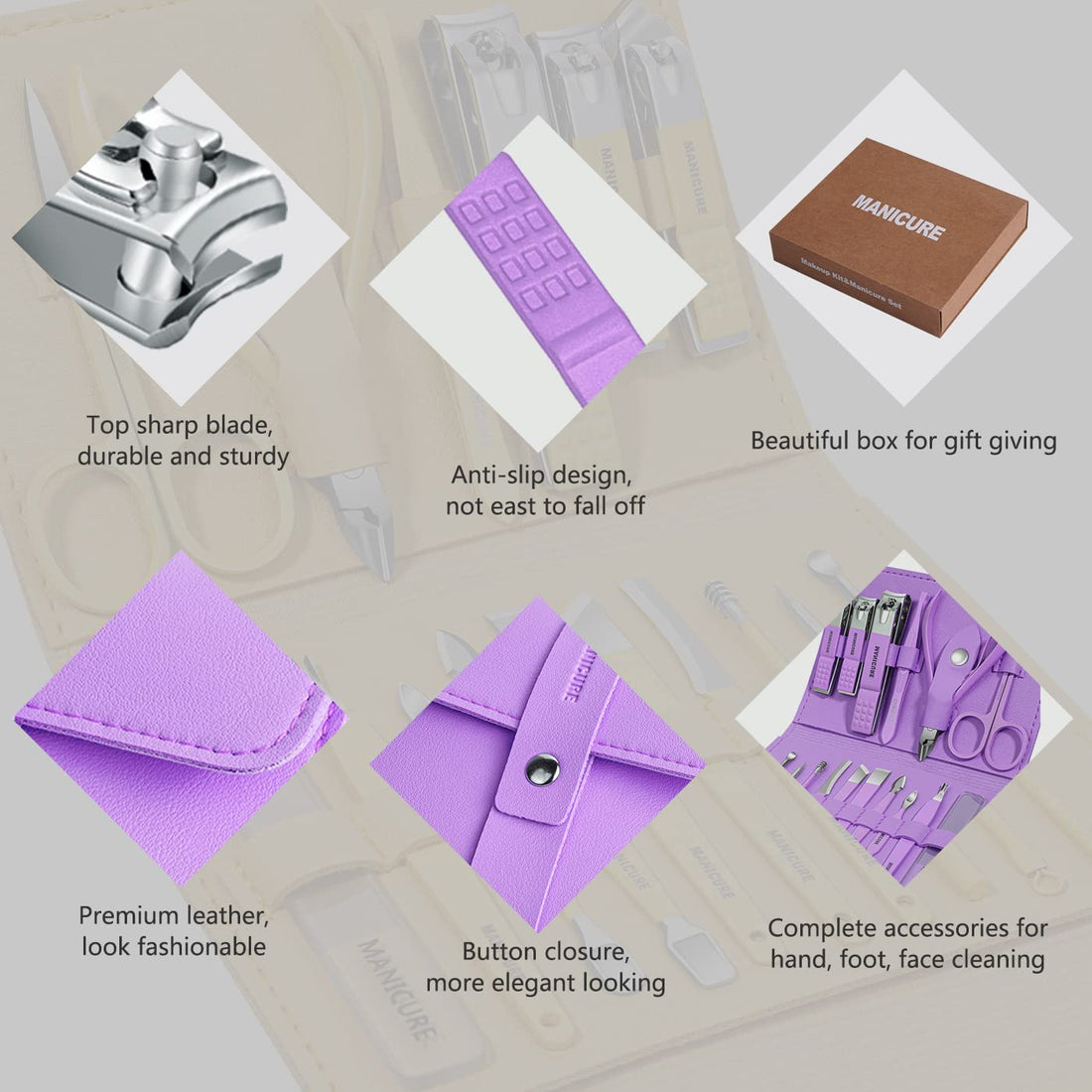 16-in-1 Professional Ma16-in-1 Professional Manicure & Pedicure Nail Care Kitnicure & Pedicure Nail Care Kit