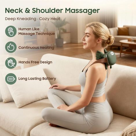 Smart Electric Neck Massager | Relaxing Neck & Shoulder Massager