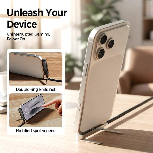 2-in-1 USB-C 240W Fast Charging Cable with Stand
